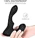 PHANXY Wave-Motion Vibrating Prostate Massager Remote Controlled 9 Speeds G-Spot Vibrator Anal Sex Toy for Men, Women and Couples