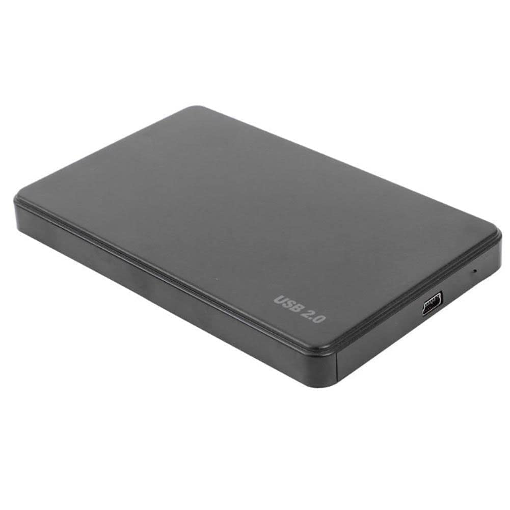SANCY 2.5 Inch SATA to USB 2.0 External Hard Drive Enclosure for HDD/SSD – Black Hard Disk Case for Desktop & Laptop Storage (CC-HDE-2.0)-image-10