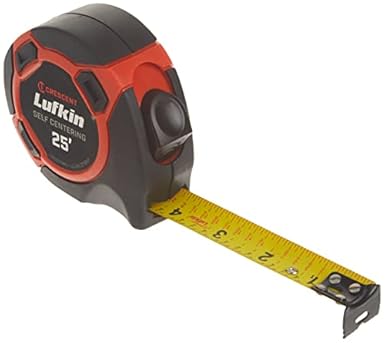 Apex Tool Group L725Sctmp 25 Ft. Self-Centering Tape Rule