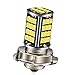 Ruiandsion 1pc DC 12V P26S LED Lampadina motociclo Moto Faro Super Bright 3030 56SMD Chipset 6000 K Bianco