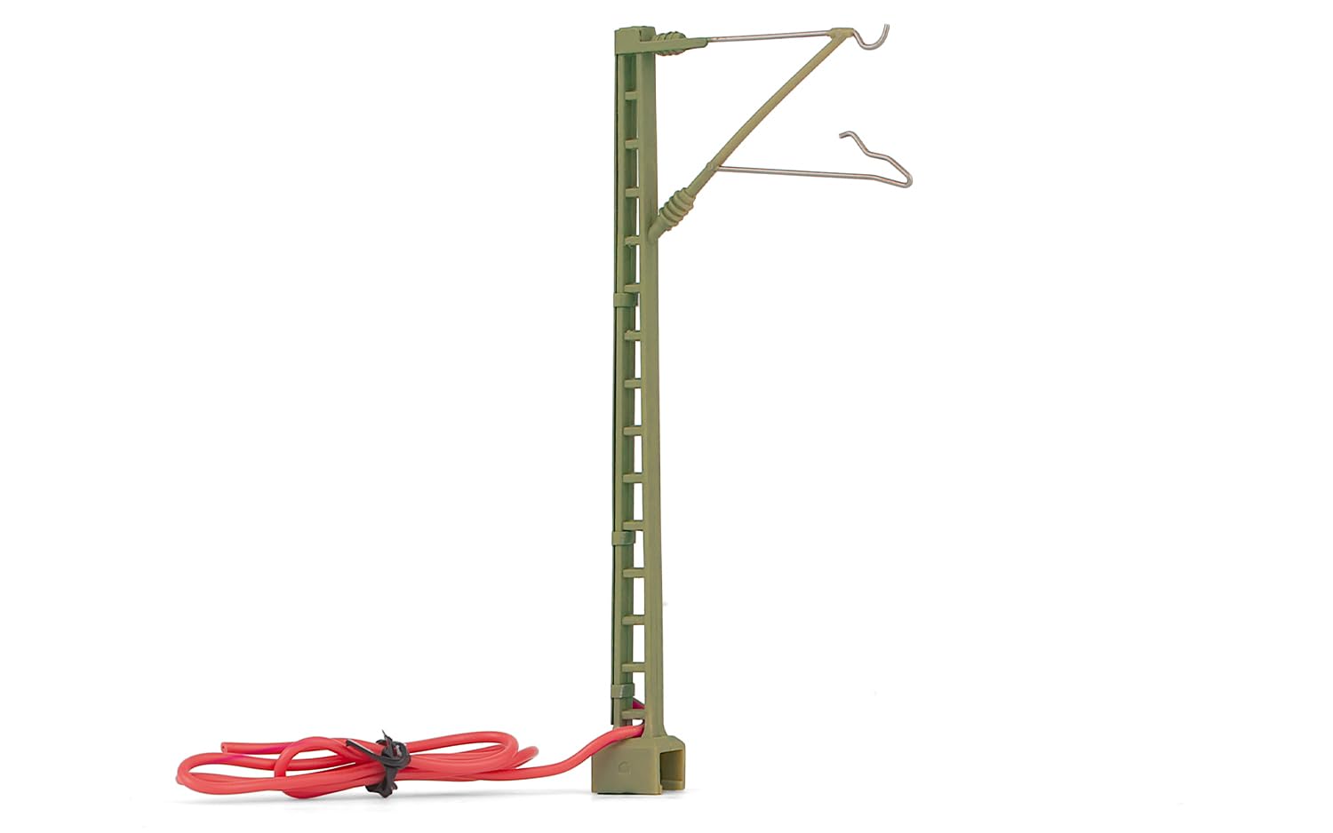 Heico HC8039A Catenary mast green colour 1 units with connecting cable model RailwayAcessories - Power & Control