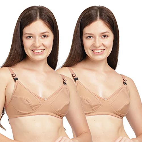 Image of Femzy Women's Cotton Non-Padded Wire Free Maternity Bra