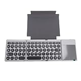 Clavier pliable portable : clavier pliable portable ultra fin pour une expérience de frappe précise. Ce clavier Bluetooth compact peut être facilement plié et transporté dans votre poche ou votre sac, occupant un minimum de place.