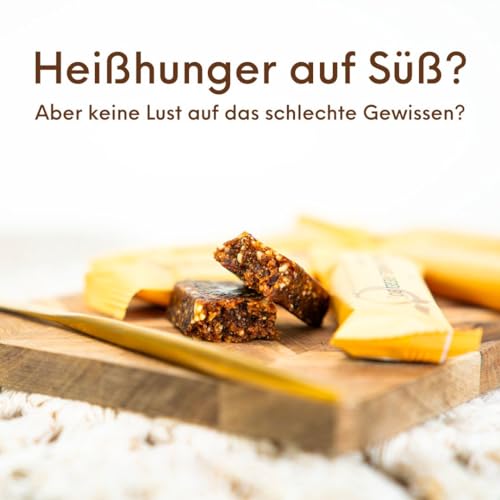Naturbelassene Bio-Fruchtriegel 8 x 40g von bleibwacker. Gesunder Snack ohne Zuckerzusatz. Nur Frucht und Nuss. Vegan & glutenfrei. Probierpaket mit 2x4 Sorten.
