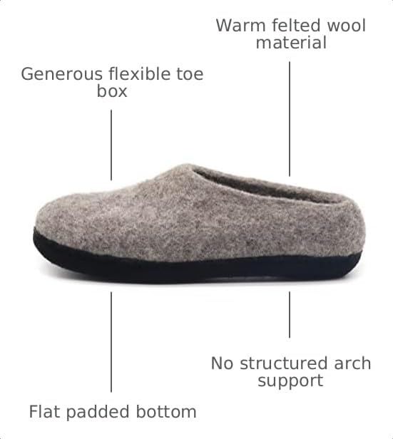 Image of Men's 'Newport' Wool House Shoe
