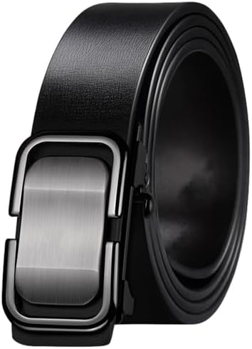 Genuine Leather Automatic Business Cowhide Belt Versatile For Men And Men's image 2