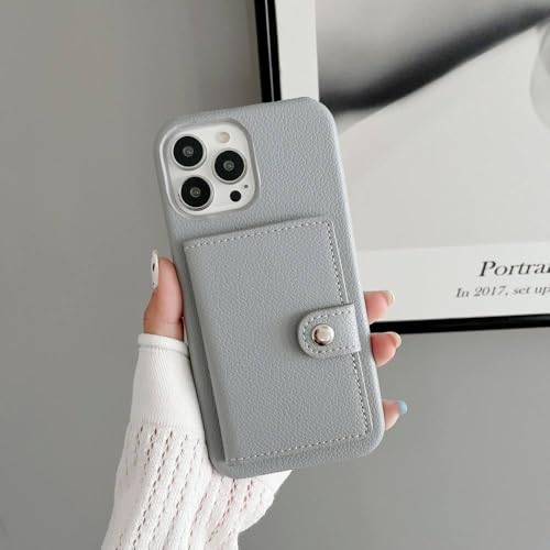 Étui porte-cartes iPhone 13 14 évite la perte de vos cartes avec sa fermeture sécurisée