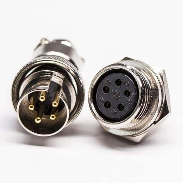10pcs GX16 5 Pin Male Plug and Female Air Connector RP Socket Aviation Connector