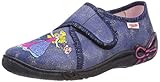 Verschluss: Klettverschluss Superfit Mädchen Belinda Niedrige Hausschuhe, Blau (Blau 80), 30 EU