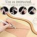 4 Pcs Pencil Style Envelope Moistener, Envelope Sealer Moistener with Nylon Brush Head Stamp Moisteners Mailing Letter Licker Envelopes Wetter for Office Classroom, Clear