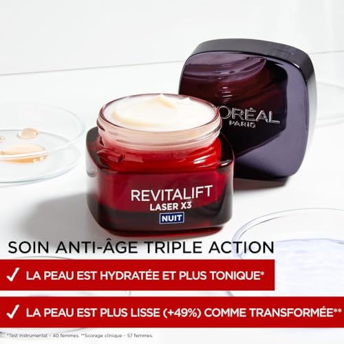 Soin Visage Masque Anti rides 'oreal Paris Le Pot De 50ml - vue 5