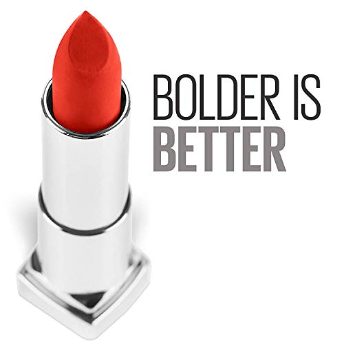 Image of Maybelline New York Color Sensational Coral Lipstick, Satin Lipstick, Coral Crush, 0.15 oz, Pack of 1