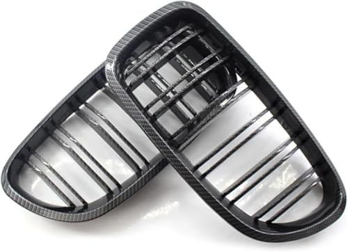 Calandre double pont carbone look sportif BMW F10 F11 F18