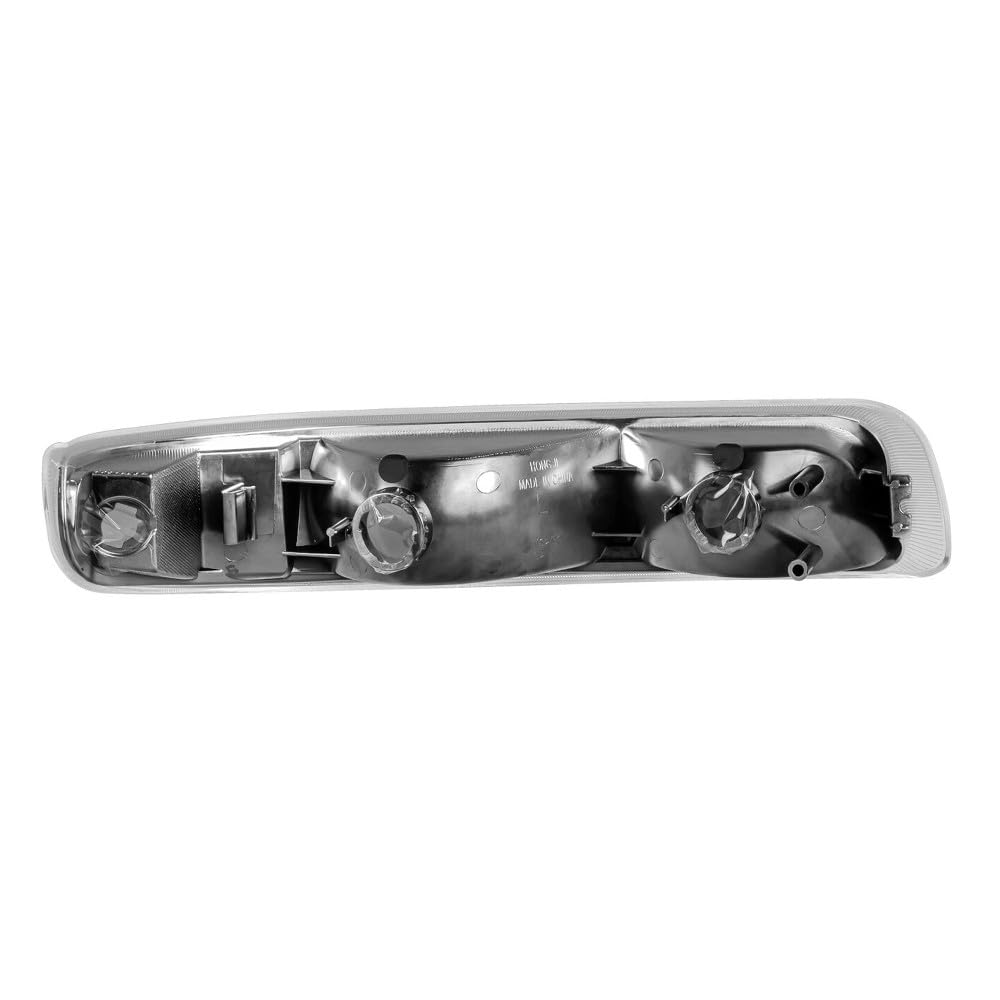Amazon.com: LQXRBF Chrome Headlights Bumper Lamp Front Left Right  