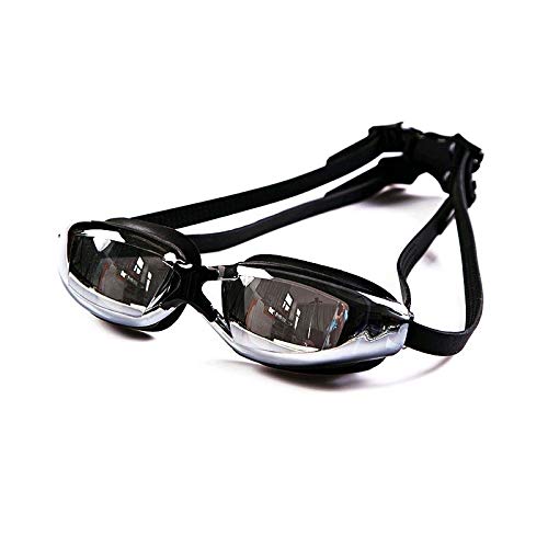 Occhialini da Nuoto, Occhialini da Nuoto Regolabili, Occhiali da Nuoto con Protezione Antiappannamento per Unisex Adulto Uomini Donne Giovani Bambini Bambino (Color : A) (A)