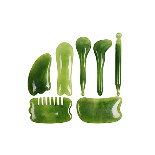 7個 かっさボード グアシャ ホーンコーム