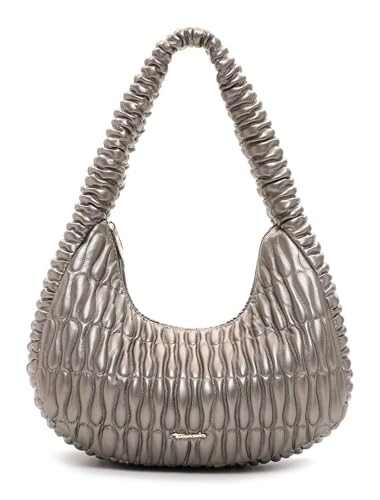 Tamaris Charis Hobo M Darksilver, le sac seau idéal pour vos sorties en ville et le bureau