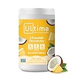 Ultima Replenisher Mocktini Electrolyte Powder Drink Mix – Piña Colada, 90 Servings – Hydration Powder with 6 Electrolytes and Trace Minerals – Keto Friendly, Non-GMO and Sugar-Free