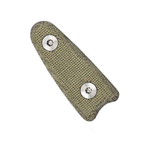 ESEE Izula Knife Handle Scales, Grip Upgrade for Fixed Blade Hunting Knives, Made in USA Camping, Hiking, Survival & Tactical Knife Handle Accessory, Outdoor Gifts for Men (Canvas Micarta)