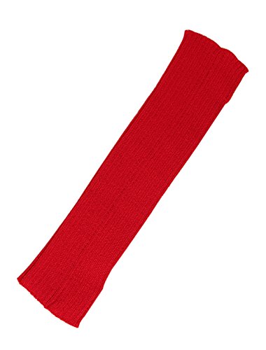 Image of uxcell Women's Knitted Design Solid Warm Thick Knee High Length Ribbed Leg Warmers