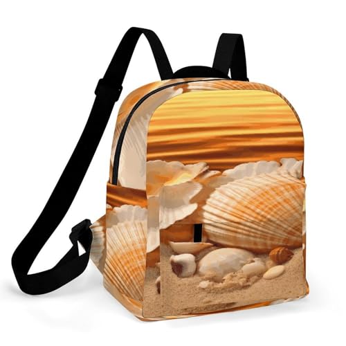 Mochila para laptop Shells And Sand perfecta para oficina y ocasiones informales