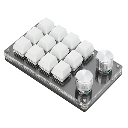 Teclado mecánico con 12 teclas y conexión USB-C miniatura 4