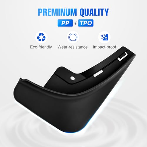 Image of Nilight Mud Flaps Splash Guards for Tesla Model 3 Highland 2024 2025 2026