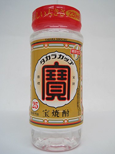 Amazon.co.jp: 宝焼酎 タカラカップ 25度 220ml : 食品・飲料・お酒