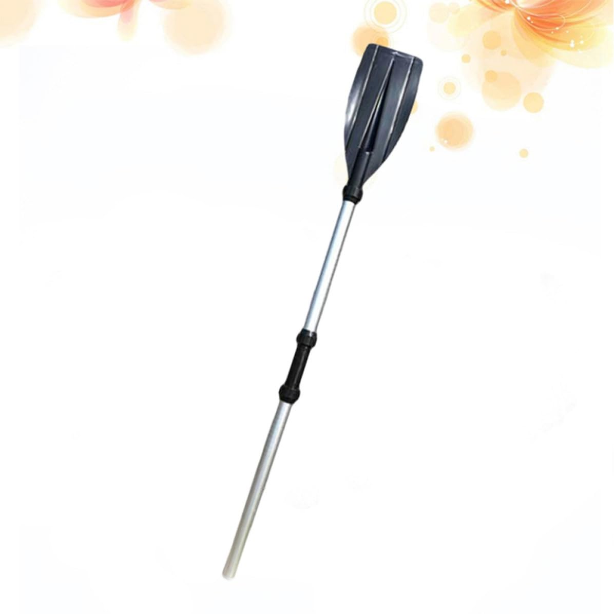 Toddmomy Pagaie de Canoë Réglable et Détachable en Alliage D’Aluminium Noir | Double Tête Assemblable, Pales au Design Profilé, pour Kayak, Accessoire de Navigation