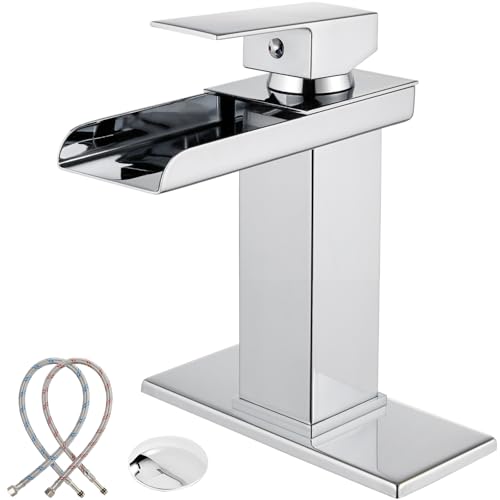 LLAVE MEZCLADORA PARA BAÑO MONOMANDO 1 ORIFICIO ACERO INOXIDABLE | The Home Depot México