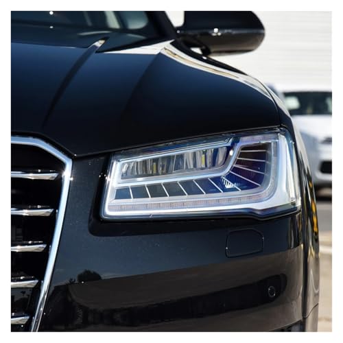 Couvercle de phare Audi A8 D4 de qualité supérieure en verre plexiglas limpide