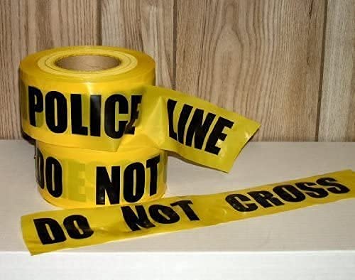 Tool Zone Barricade Tapes, POLICE LINE DO NOT CROSS - Individual Roll | Yellow Black | 3" x 200Mtrs | 1 Roll (B093XWRQCZ) Amazon Price History, Amazon Price Tracker