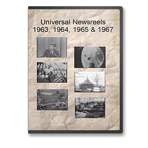 News of the Day 1963-1967 - Universal Newsreels Including Vietnam War, War Protests, Alfred Hitchcock, JFK, Saturn Rocket, LBJ, Billy Graham, Santo Domingo, Jet Plane Tests and Much More