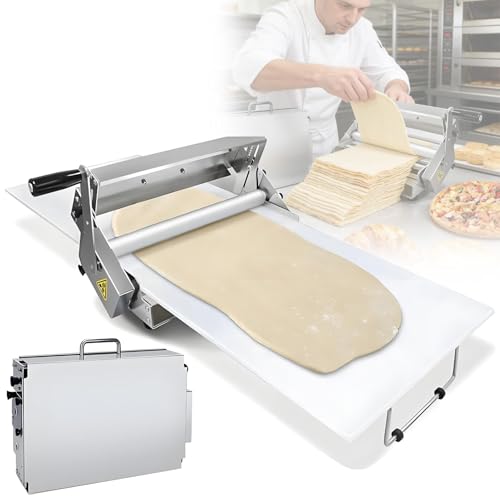 Laminadora de masa de acero inoxidable profesional para pastelería 2