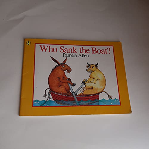Who Sank the Boat? (Picture Puffin) 0140566937 Book Cover