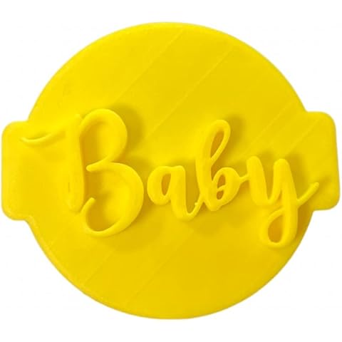The Cookie Cutter Hub Baby Embosser No 131 /Stamp for Cupcakes Fondant Icing Clay Cake Baking Decoration Cover