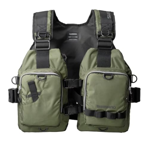 【中古】SHIMANO フィッシングベスト ／ゲームベストライト/VFー068T シマノ クリアランス価格 ゲームベストライト VF-068T タイプL3