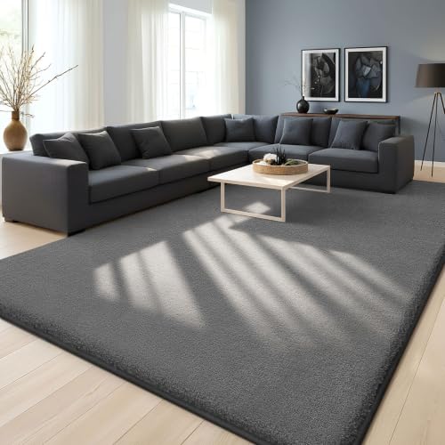 Homaxy Alfombra moderna para sala de estar 120x160 cm Alfombra lavable suave y mullida Alfombra lavable con parte inferior antideslizante, alfombra de pelo corto para el pasillo, habitación infantil