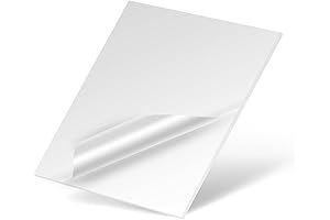 crenova a4 laminator bundle paper 8.5x11 inch 50 pack