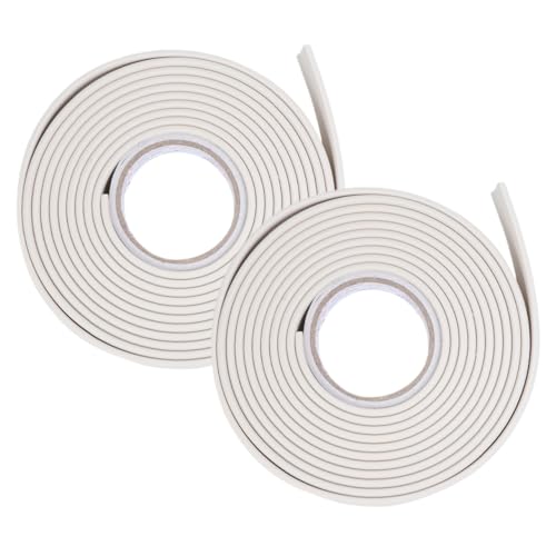BELLIFFY DIY PVC Caulk Strip Self-Adhesive Tile Edge Trim Tiles Adhesive for Floor Peel and Stick Caulk Strip Tape