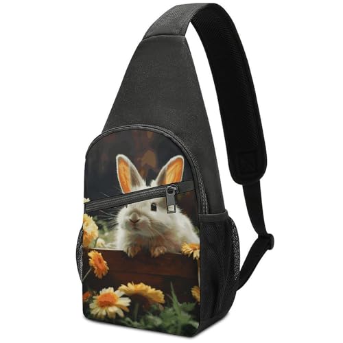 Mochila tipo bandolera liviana para viaje y senderismo miniatura 1