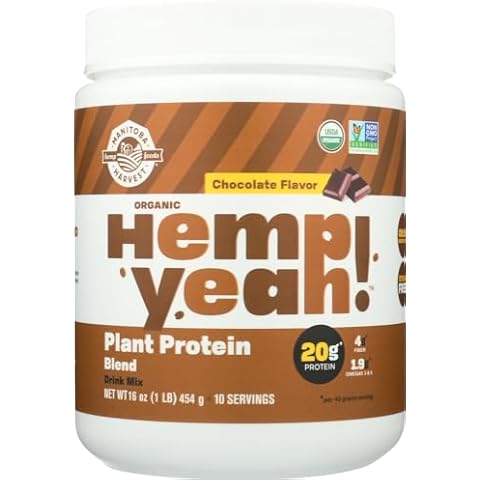 Manitoba Harvest Hemp Yeah! Organic Plant-Based Protein Powder Cover