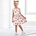 Girls' Fashion Dresses Lipstick Kiss Cotton Comfy Outfits Sundress 3T