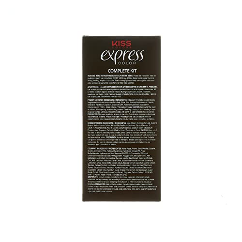 Kiss Express Semi-Permanent Hair Color Kit (Scarlet) - Thumbnail 4