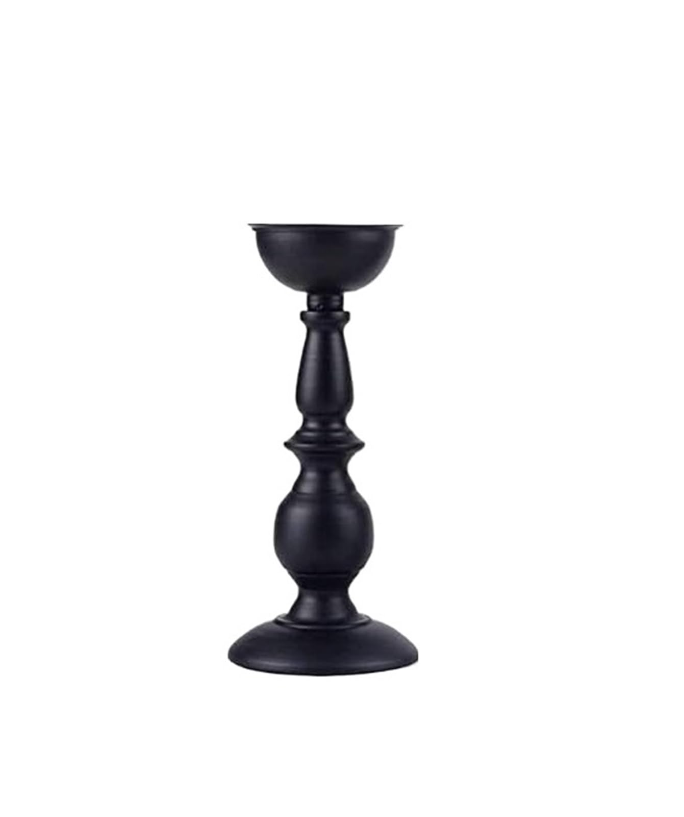 Kerzenhalter Kerzenhalter Kerzenhalter aus Eisen Zylindrischer Kerzenhalter für Hochzeiten, Partys und Geburtstage, Abendessen bei Kerzenschein, dekoratives Licht, Dekoration für das Haus (24,5