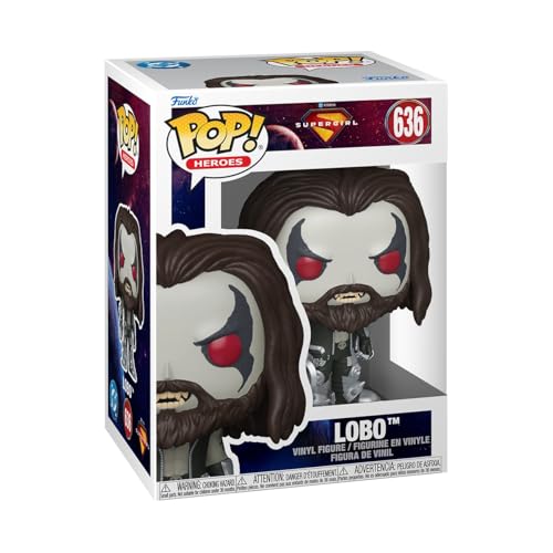 Funko POP! Movie: Supergirl - Lobo - Figura in vinile da collezione - Idea regalo - Prodotto ufficiale - Giocattoli per bambini e adulti - Modello di figura per collezionisti ed esposizione