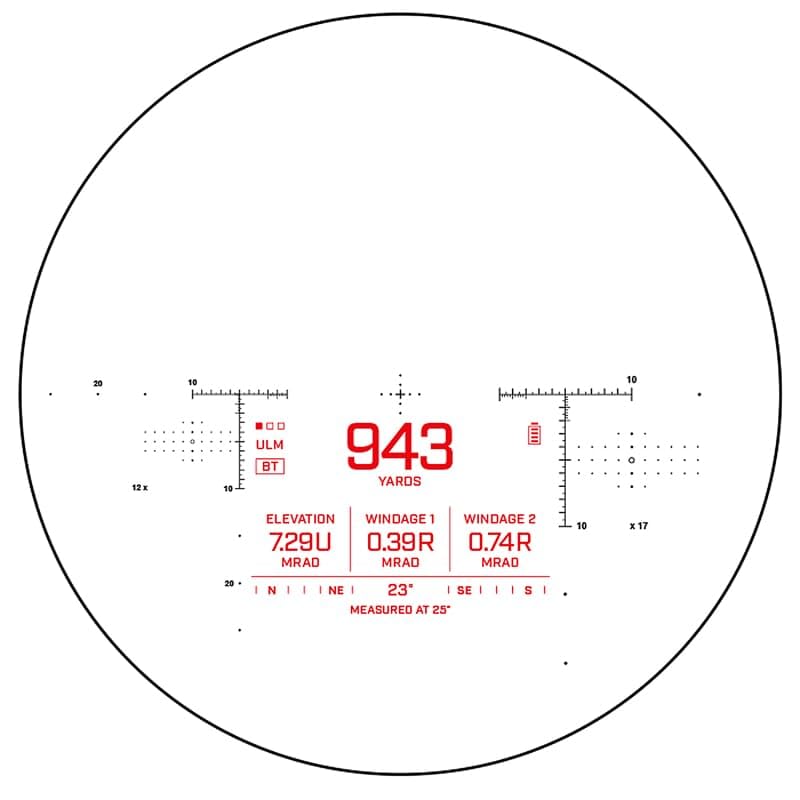 Binoculares Vectronix Vector X 42 10x42 de Alta Precisión miniatura 2