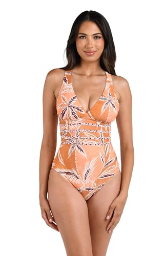 Maillot de bain une pièce La Blanca Multi Strap Cross Back pour femme