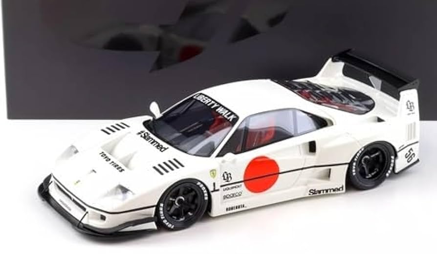 絶版未展示品 GT SPIRIT 1/18 LB-WORKS フェラーリ F40 GTスピリット 1/18 LB-WORKS F40 2023 ホワイト