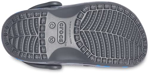 Crocs Kids' Baya Clog, Slate Grey, 10 Us Unisex Toddler #TOP2